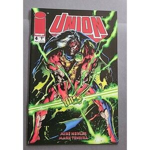 Image Comics Union 4 March 1993 Texiera Heisler Collection Book Bagged Board